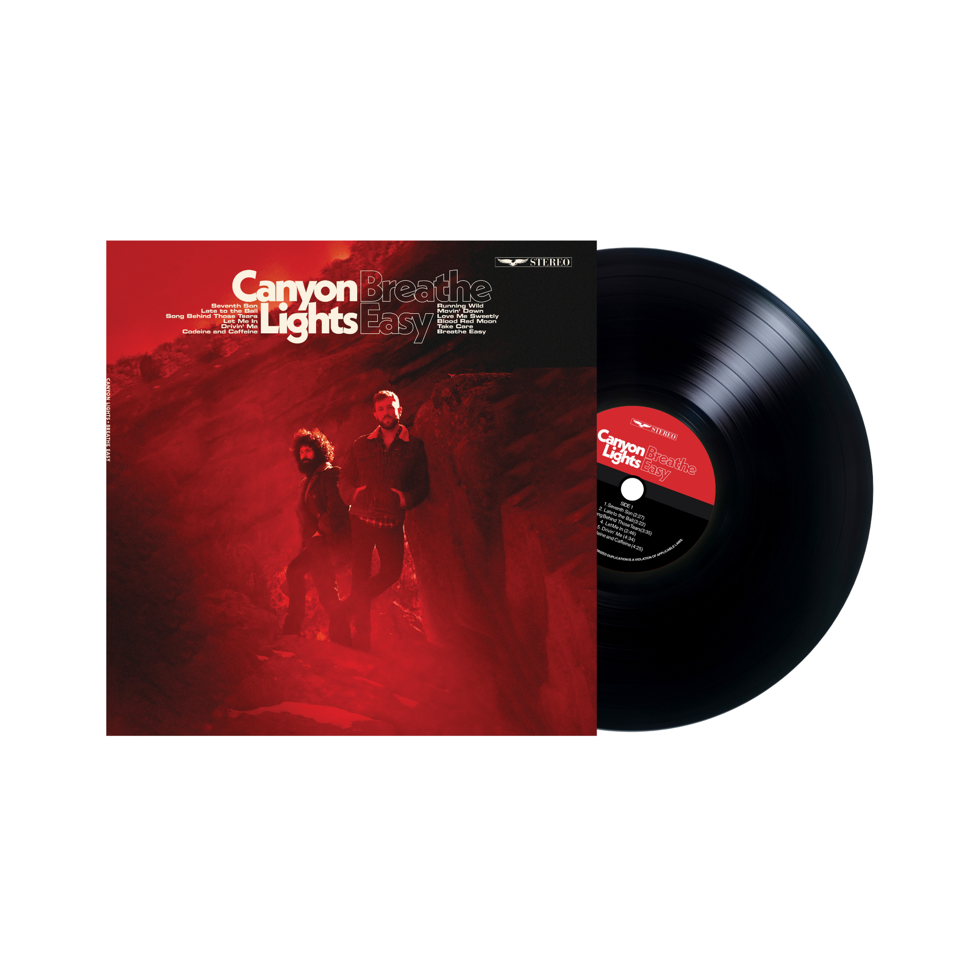 “Breathe Easy” VINYL LP (Black)
