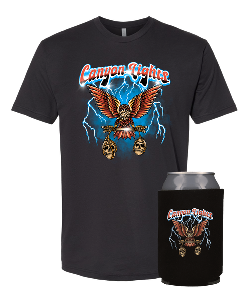 Eagle T Shirt and Koozie Bundle