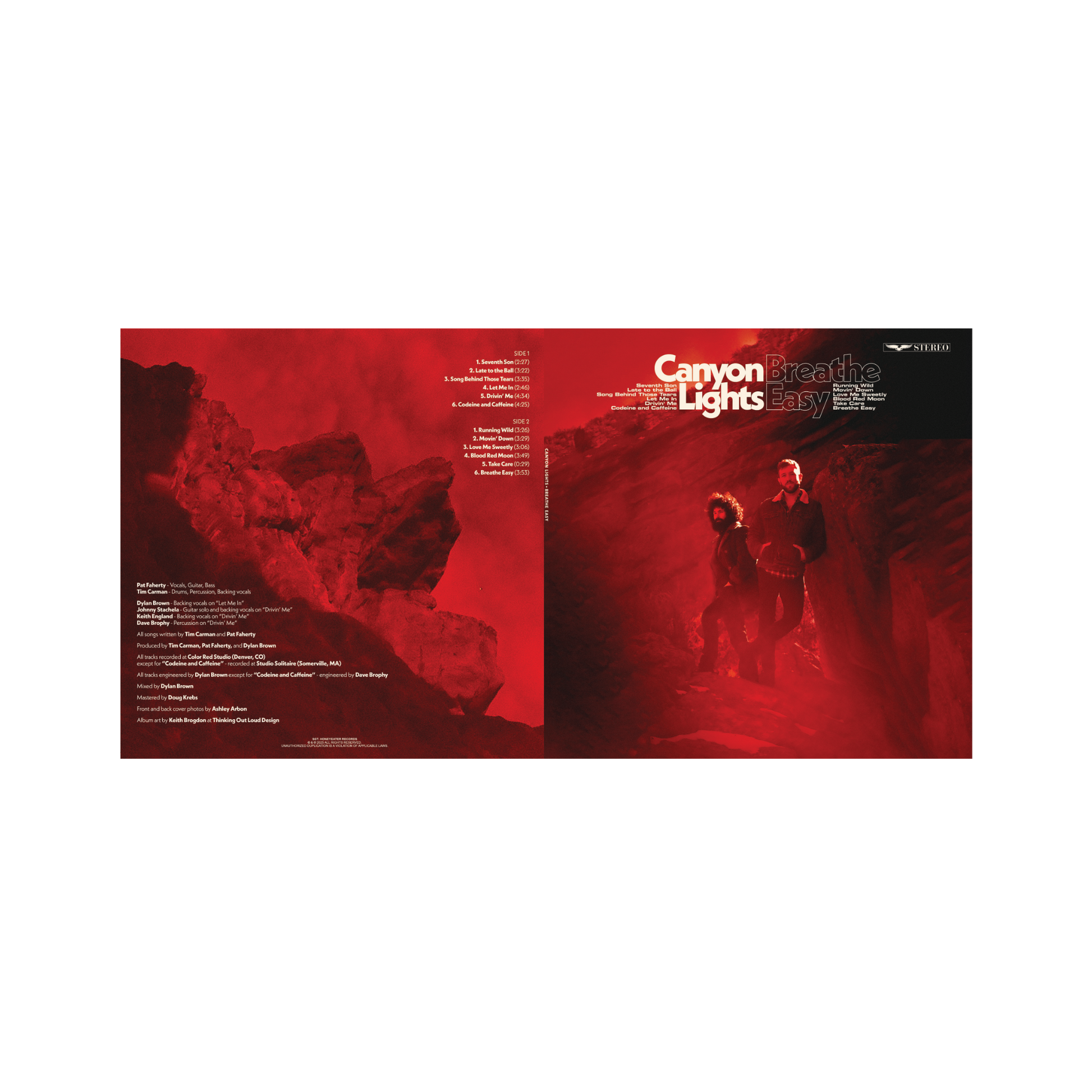 “Breathe Easy” VINYL LP (Black)